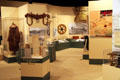 History gallery at Sedgwick County Historical Museum. Wichita, KS.