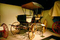 Lincoln Carriage made by Brewster Mfg. Co. at Fort Leavenworth Military Museum which carried Abe Lincoln from Troy, KS to Leavenworth in Dec. 1859. Leavenworth, KS.