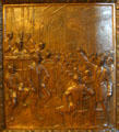 The Convention of 1861 In Baton Rouge bronze door panel in Louisiana State Capitol. Baton Rouge, LA.