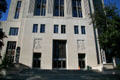 Art Deco facade artwork of State Capital Annex. Baton Rouge, LA.