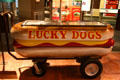 Lucky Hot Dog cart at Louisiana State Museum. Baton Rouge, LA.