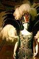 Detail of Mardi Gras queen's costume at Louisiana State Museum. Baton Rouge, LA.