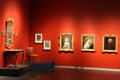 Gallery with portrait paintings at Shaw Center for the Arts. Baton Rouge, LA.