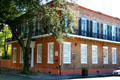 Beauregard brick house at Esplanade Ave. & Bourbon St. New Orleans, LA.