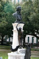 Statue of John McDonogh given by school children of New Orleans on Lafayette Square. New Orleans, LA.