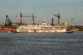 Natchez steamboat on Mississippi River. New Orleans, LA.