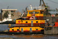 Tug Liberty on Mississippi River. New Orleans, LA.