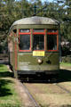 New Orleans streetcar on St. Charles line. New Orleans, LA