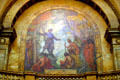 Mural of John Eliot Preaching to the Indians in rotunda of Massachusetts State House. Boston, MA.
