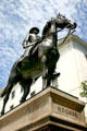 Statue of Civil War General Joseph Hooker at Massachusetts State House. Boston, MA.