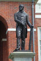 Statue of orator Daniel Webster at Massachusetts State House. Boston, MA.