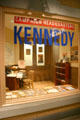 Replica of Kennedy campaign headquarters office in JFK Library. Boston, MA.