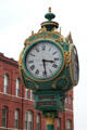Lowell street clock on Merrimack St. Lowell, MA.
