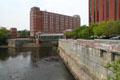 Middlesex Community College & UMass Conference Center around Lowell Locks. Lowell, MA.