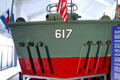 Stern of PT617 at Battleship Cove. Fall River, MA