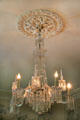 Chandelier in dining room of Rotch-Jones-Duff House. New Bedford, MA.