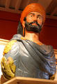 Figurehead of ship Leonidas from Scituate, MA at New Bedford Whaling Museum. New Bedford, MA.