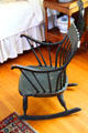 Rocking chair at Mayflower Society House. Plymouth, MA.