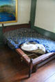 Rope bed at Jabez Howland House. Plymouth, MA.