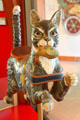 Cat with fish carousel figure by Dentzel Carousel Co. of Philadelphia at Heritage Plantation. Sandwich, MA.