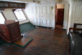 Room at stern of USS Constitution. Boston, MA.