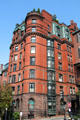 Tudor Apartments in Beacon Hill. Boston, MA.