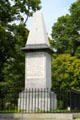 Monument to Lexington Citizens who died in first battle of American Revolution. Lexington, MA.