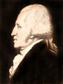 George Washington portrait by James Sharples Sr. at Longfellow National Historic Site. Cambridge, MA.