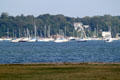 View of Salem Harbor. Salem, MA.