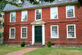 Georgian symmetry of Derby House now NPS site. Salem, MA.