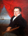 Portrait of George Crowninshield Jr. attrib. to Samuel F.B. Morse at Peabody Essex Museum. Salem, MA.