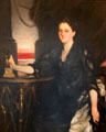 Portrait of Sarah Lawrence Brooks by John Singer Sargent at Peabody Essex Museum. Salem, MA.