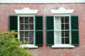 Windows of Gardner Pingree House. Salem, MA.
