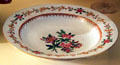 Adams' family soup bowl with flower pattern at Peacefield. Quincy, MA.