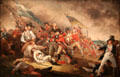 Death of General Warren at the Battle of Bunker's Hill painting by John Trumbull at Museum of Fine Arts. Boston, MA.