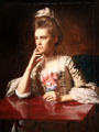 Mrs. Richard Skinner portrait by John Singleton Copley at Museum of Fine Arts. Boston, MA.