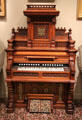 Reed organ by J. Estey Co. of Brattleboro, VT at Museum of Fine Arts. Boston, MA.