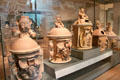 Mayan burial urns at Museum of Fine Arts. Boston, MA.