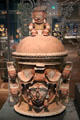 Mayan burial urn at Museum of Fine Arts. Boston, MA.