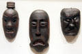 Kalaallit Nunaat masks from Greenland at Museum of Fine Arts. Boston, MA.