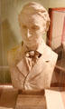 Plaster bust of Henry David Thoreau by Walton Ricketson at Concord Museum. Concord, MA