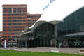 Facade details of Columbus Center. Baltimore, MD.
