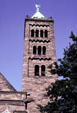 First Congregational Church Italian-style tower. Detroit, MI.