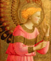 Annunciatory Angel tempura painting by Fra Angelico at Detroit Institute of Arts. Detroit, MI.