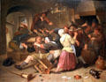 Gamblers Quarreling painting by Jan Havicksz Steen at Detroit Institute of Arts. Detroit, MI.