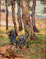 Diggers painting by Vincent van Gogh at Detroit Institute of Arts. Detroit, MI.