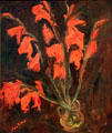 Red Gladioli painting by Chaim Soutine at Detroit Institute of Arts. Detroit, MI.