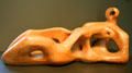 Reclining Figure elmwood sculpture by Henry Moore at Detroit Institute of Arts. Detroit, MI