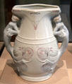 Porcelain vase by George de Feure of Gérard, Dufraisseix & Abbot of France at Detroit Institute of Arts. Detroit, MI.