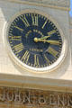Clock on Sir John Bennett Jewelry Shop at Greenfield Village. Dearborn, MI.